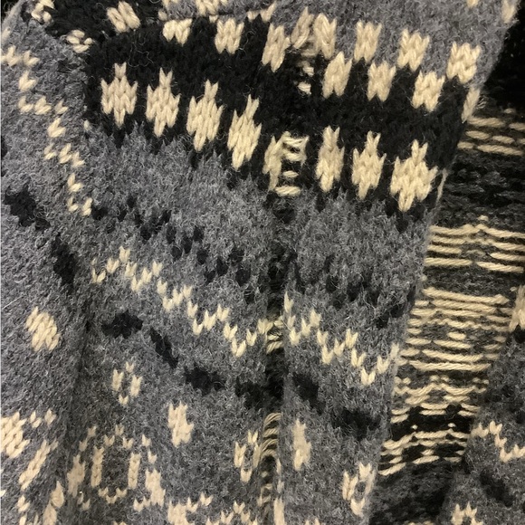 Charter Club Fair Isle Cardigan size tag missing appx xl -xxl EUC - Picture 2 of 4